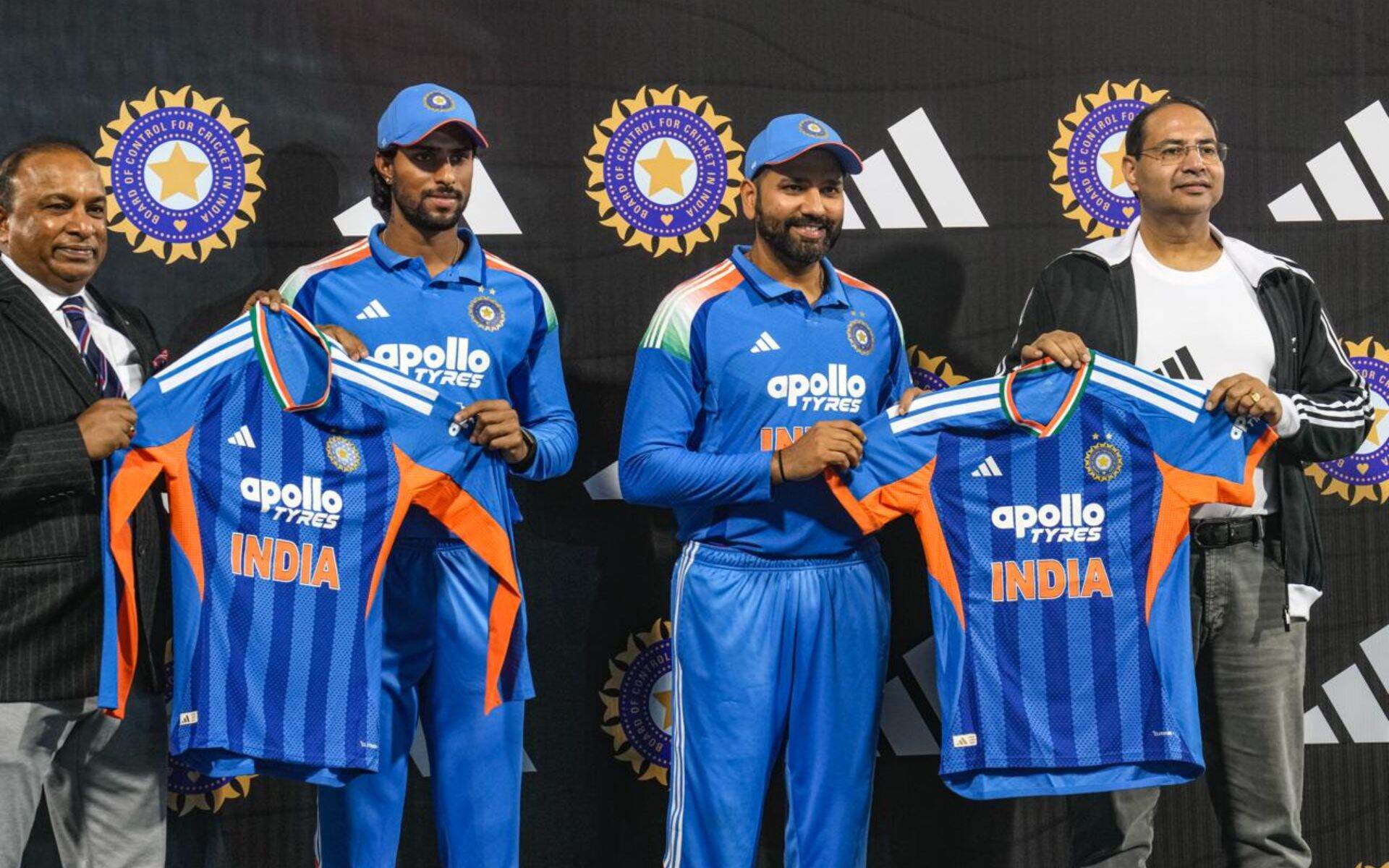 Team India’s new jersey for T20 World Cup 2026 unveiled; Rohit Sharma, Tilak do the honours